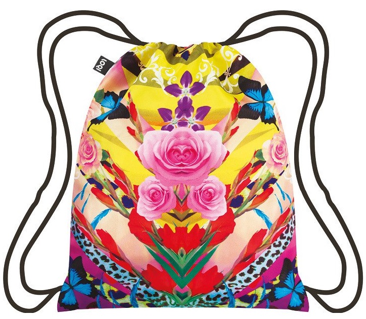 LOQI backpack „flower-dream“