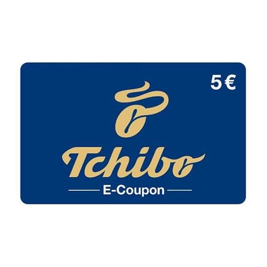 5 € Tchibo Gutschein 5 € Tchibo Gutschein