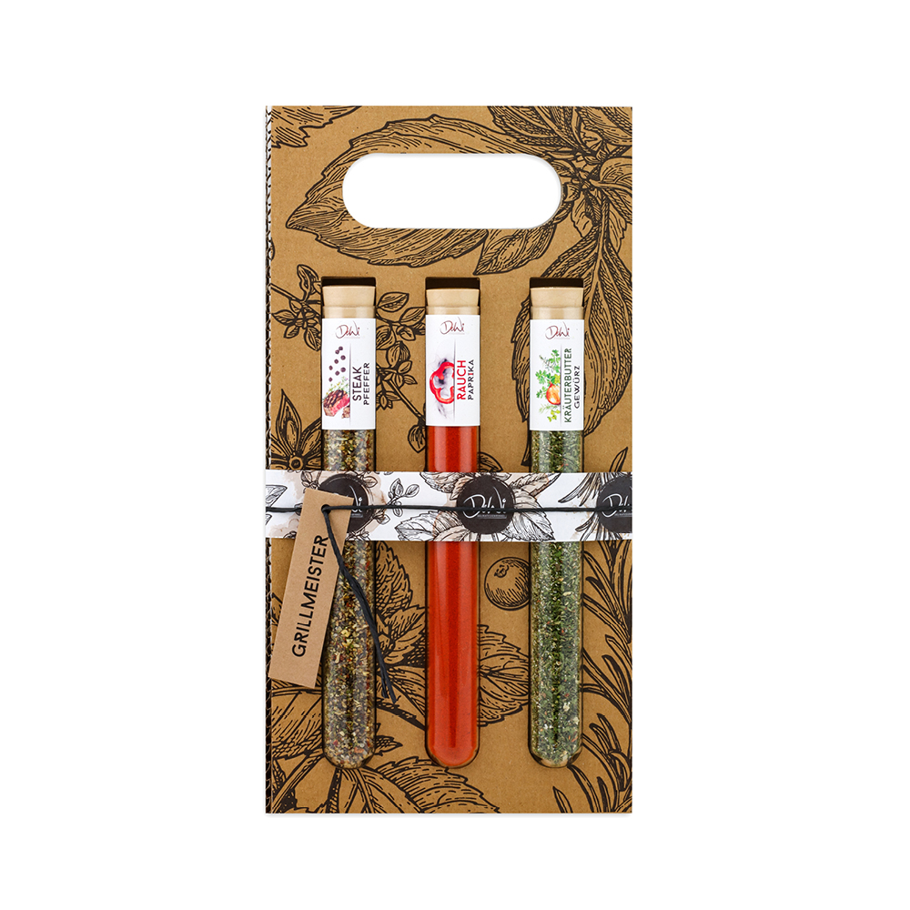 Spice Tube Gewürzset "Grillmeister" Spice Tube Gewürzset "Grillmeister"
