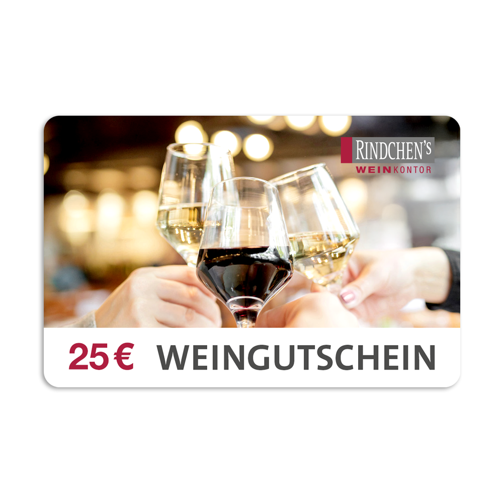 25 € Gutschein Rindchens Weinkontor