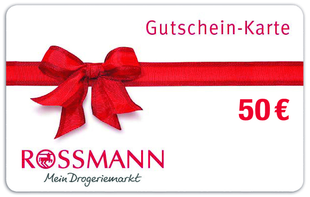 50 € Rossmann Gutschein 50 € Rossmann Gutschein