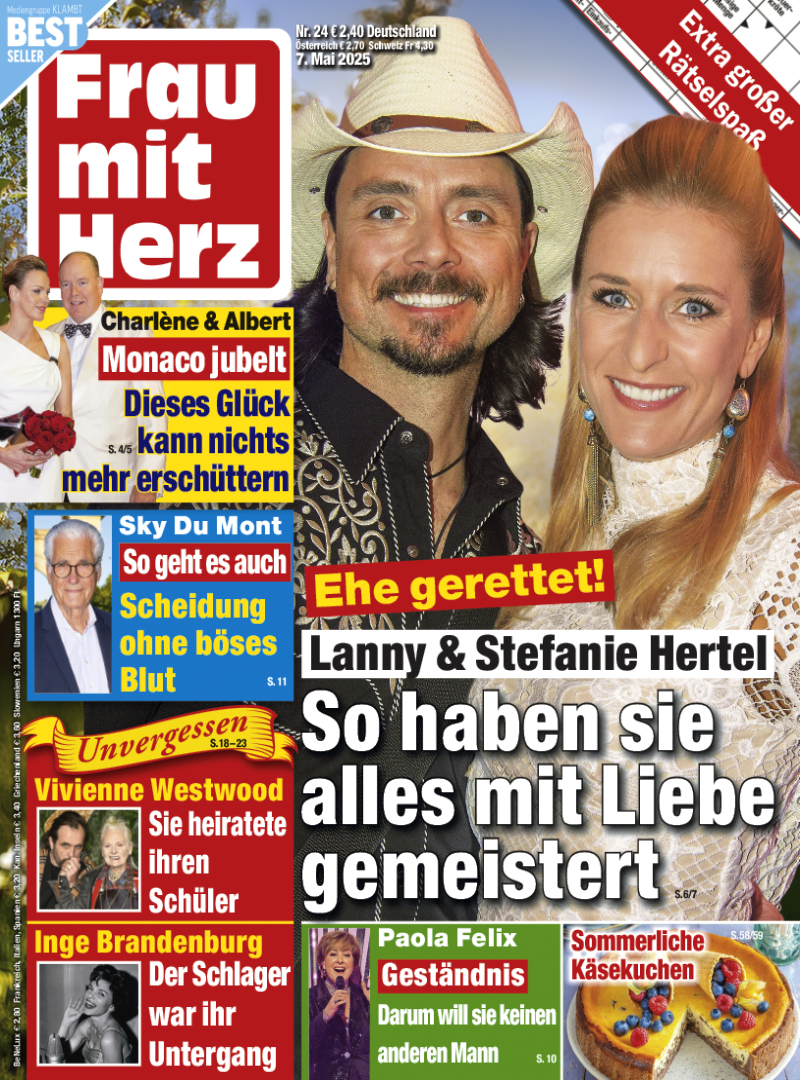 Frau mit Herz