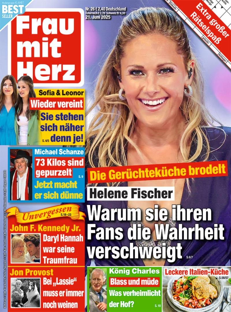 Frau mit Herz