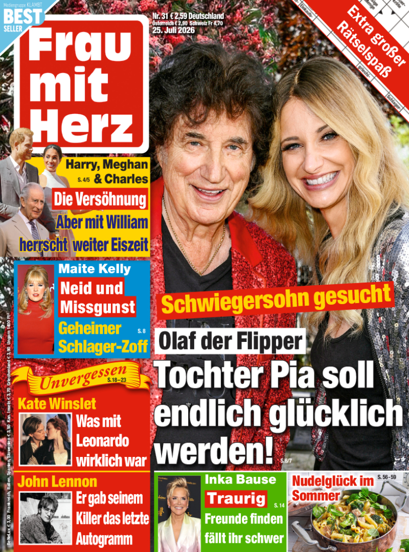 Frau mit Herz