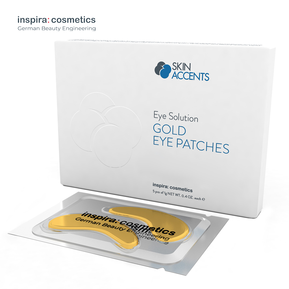 Inspira "Solution Gold Eye Patches", 5 Sets Inspira "Solution Gold Eye Patches", 5 Sets
