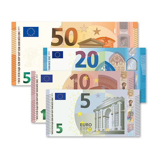85 € Verrechnungsscheck