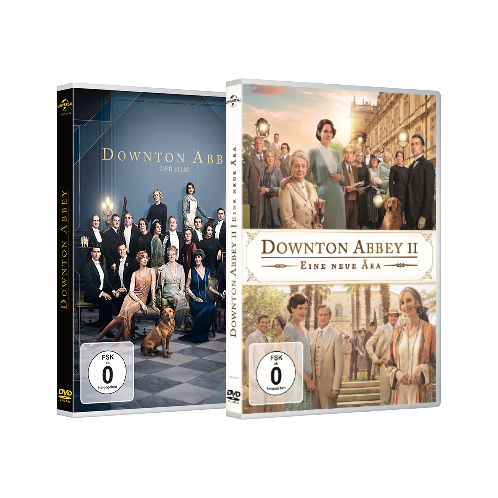 DVD Downton Abbey, Teil 1+2 DVD Downton Abbey, Teil 1+2