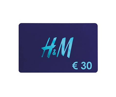 30 € H&M Gutschein