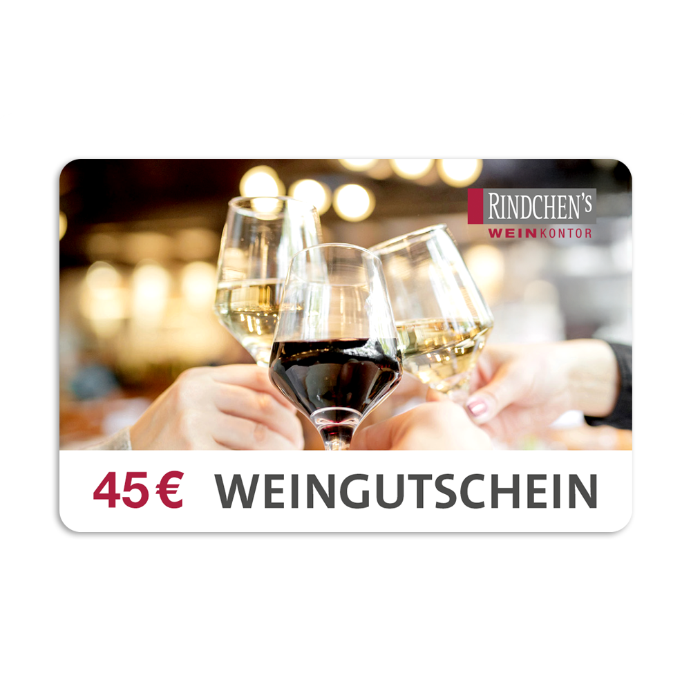 45 € Gutschein Rindchens Weinkontor