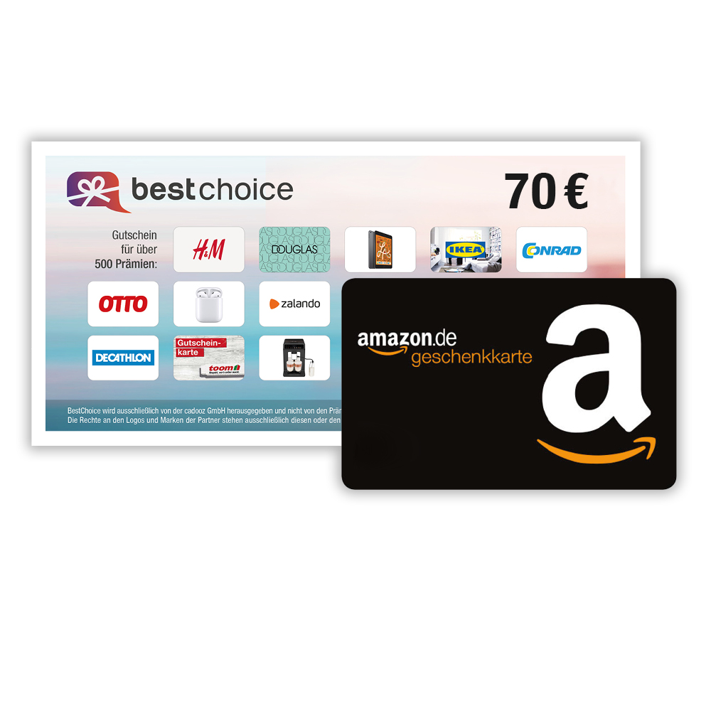 70 € BestChoice Premium Gutschein  