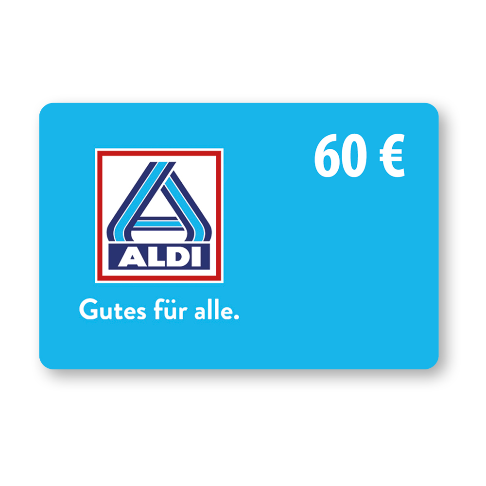 60 € ALDI Nord DE - Gutschein 60 € ALDI Nord DE - Gutschein