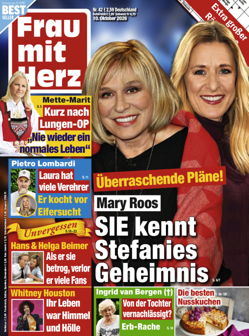Frau mit Herz