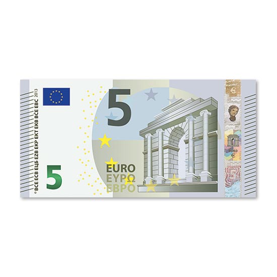5 € Verrechnungsscheck