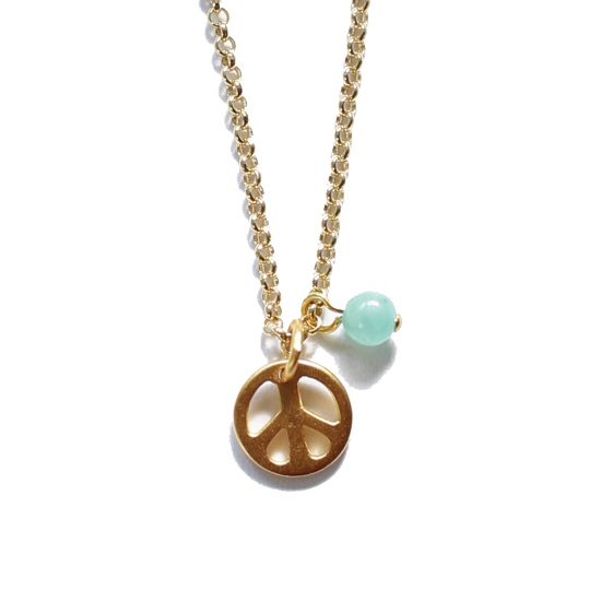 Kette mit PEACE-Anhänger Kette mit PEACE-Anhänger