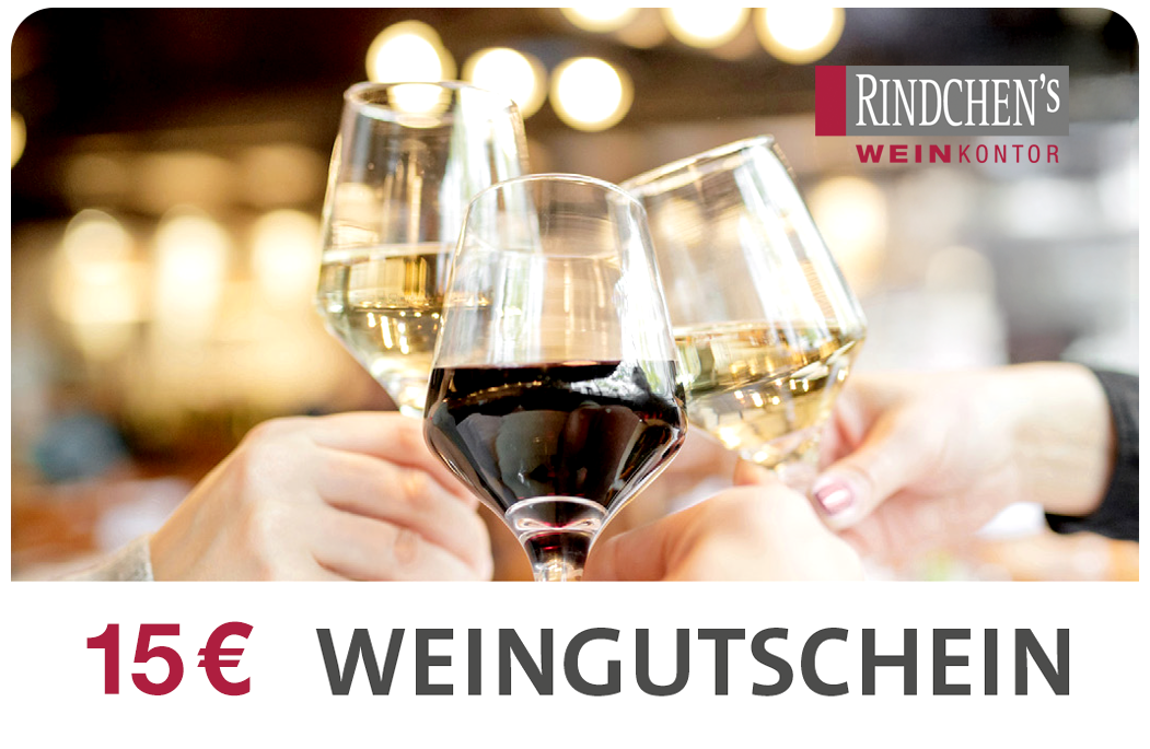 15 € Gutschein Rindchens Weinkontor