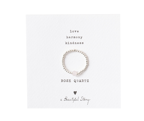 Ring "a Beautiful Story", versilbert Ring "a Beautiful Story", versilbert