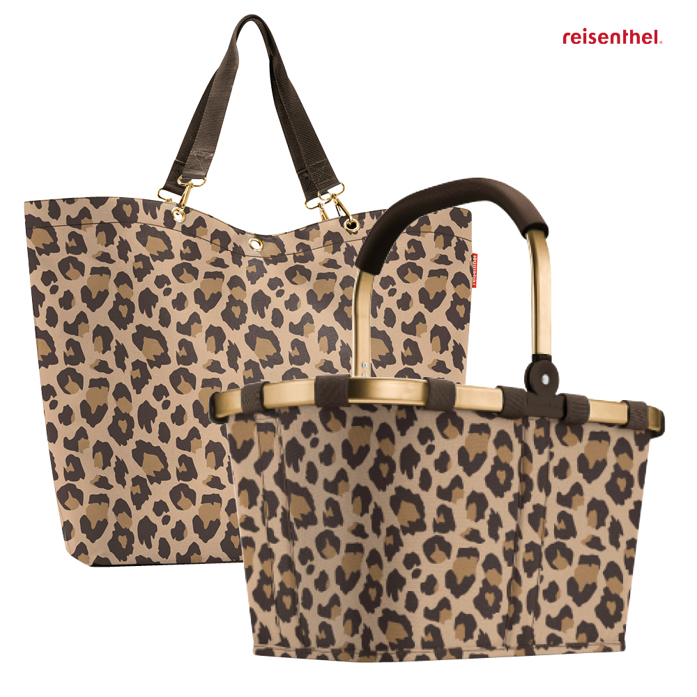 reisenthel 2er-Set "leo macchiato"  (CB + Shopper XL) reisenthel 2er-Set "leo macchiato"  (CB + Shopper XL)