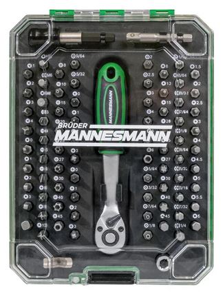Mannesmann Ratschen-Bitset 81tlg.