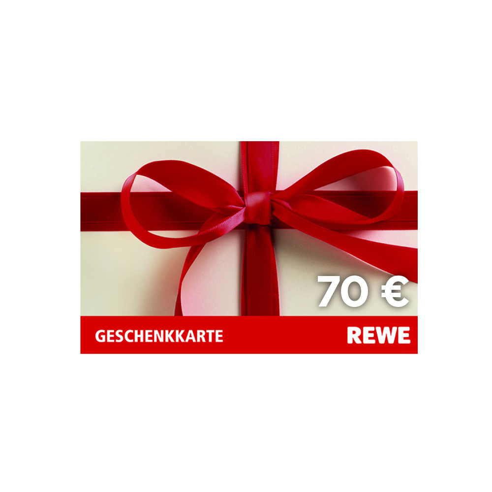 70 € REWE Gutschein  