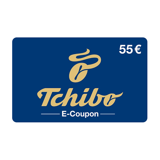 55 € Tchibo Gutschein 55 € Tchibo Gutschein