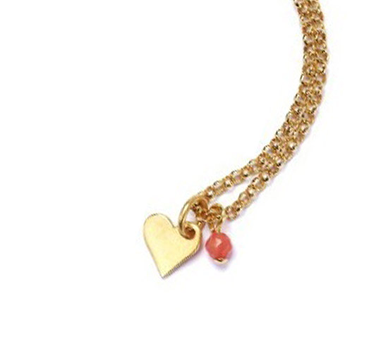 Kette mit HERZ-Anhänger Kette mit HERZ-Anhänger