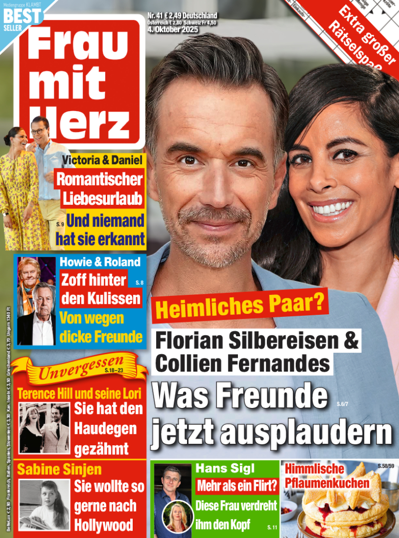 Frau mit Herz