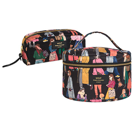 WOUF Beauty-Bag-Set  "GIRLS", 2-tlg. WOUF Beauty-Bag-Set  "GIRLS", 2-tlg.