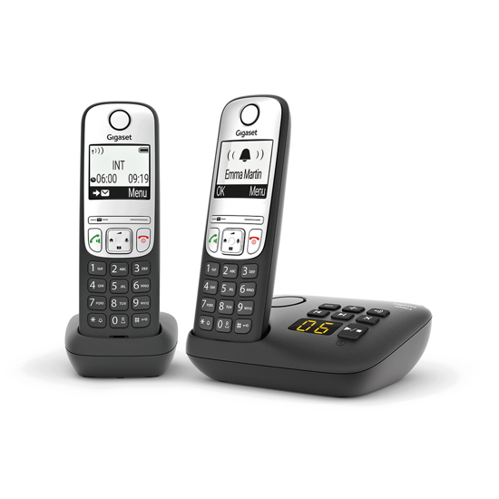 Gigaset schnurloses Telefon DUO mit AB