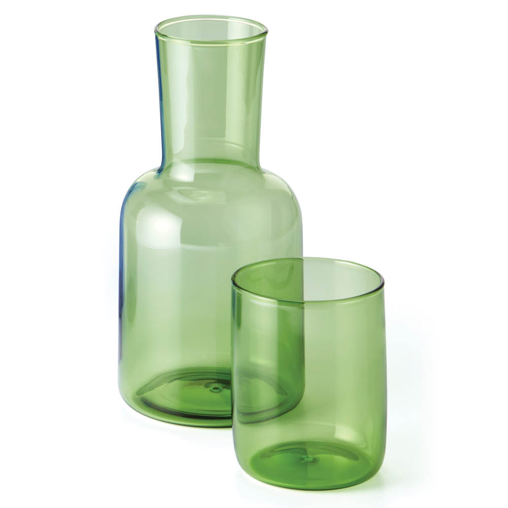 Glas-Karaffe mit Becher „Viva“, Philippi