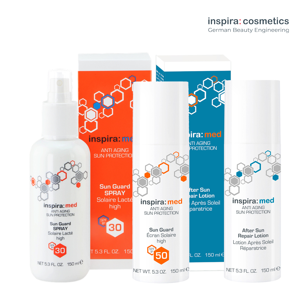 Beauty-Set "inspira- ANTI AGING SUN GUARD", 3-tlg. Beauty-Set "inspira- ANTI AGING SUN GUARD", 3-tlg.