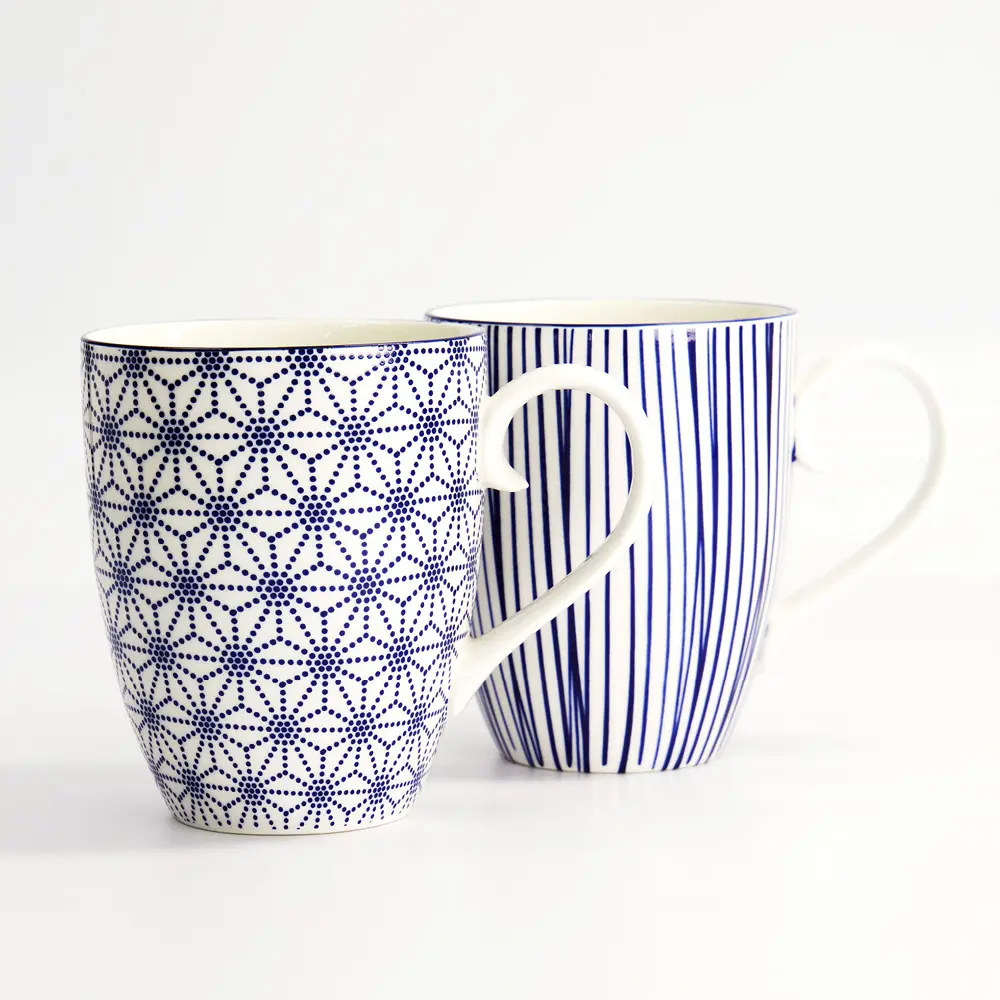 Becher-Set „Nippon Blue“