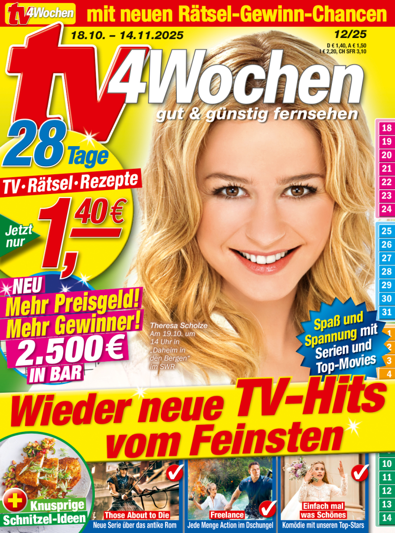 TV 4 Wochen